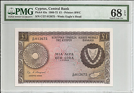 Cyprus banknotes